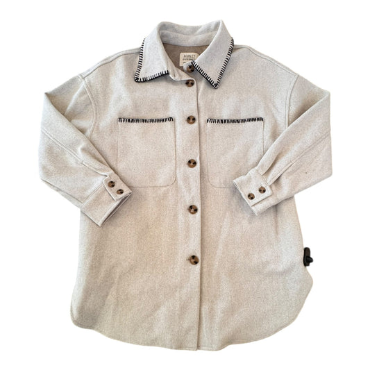 Blazer By ASHLEY OUTERWEAR In Tan, Size:M