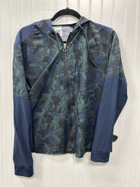 Athletic Jacket By Zyia In Navy, Size:L