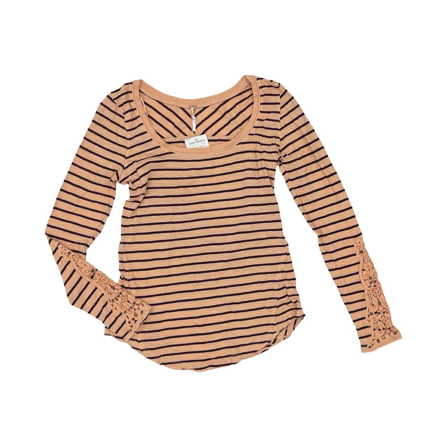 Top Ls By Free People In Orange & Purple, Size:M