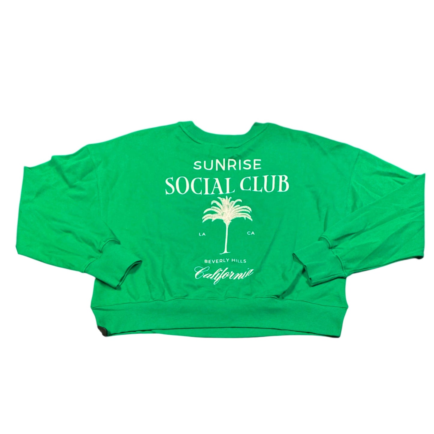 Sweatshirt Crewneck By Old Navy In Green, Size:Xl