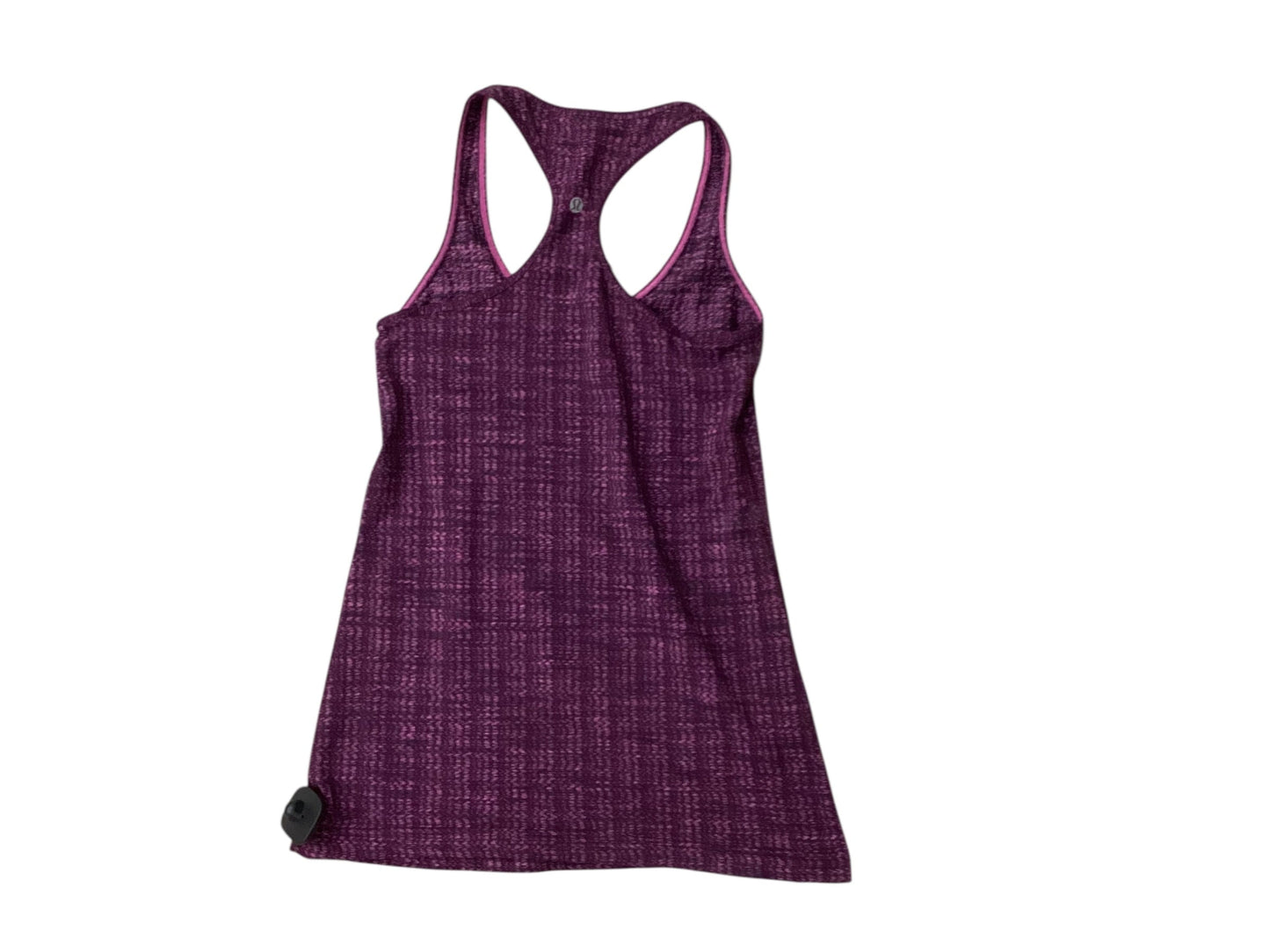 Athletic Tank Top By Lululemon In Pink, Size:M