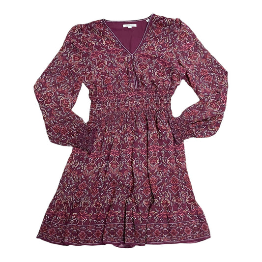 Dress Casual Midi By Max Studio In Maroon, Size:S