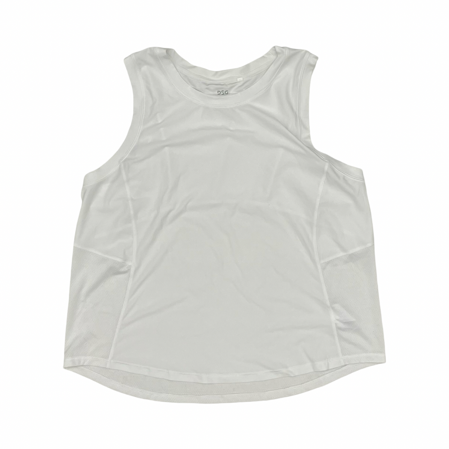 Athletic Tank Top By Dsg Outerwear In White, Size:Xl