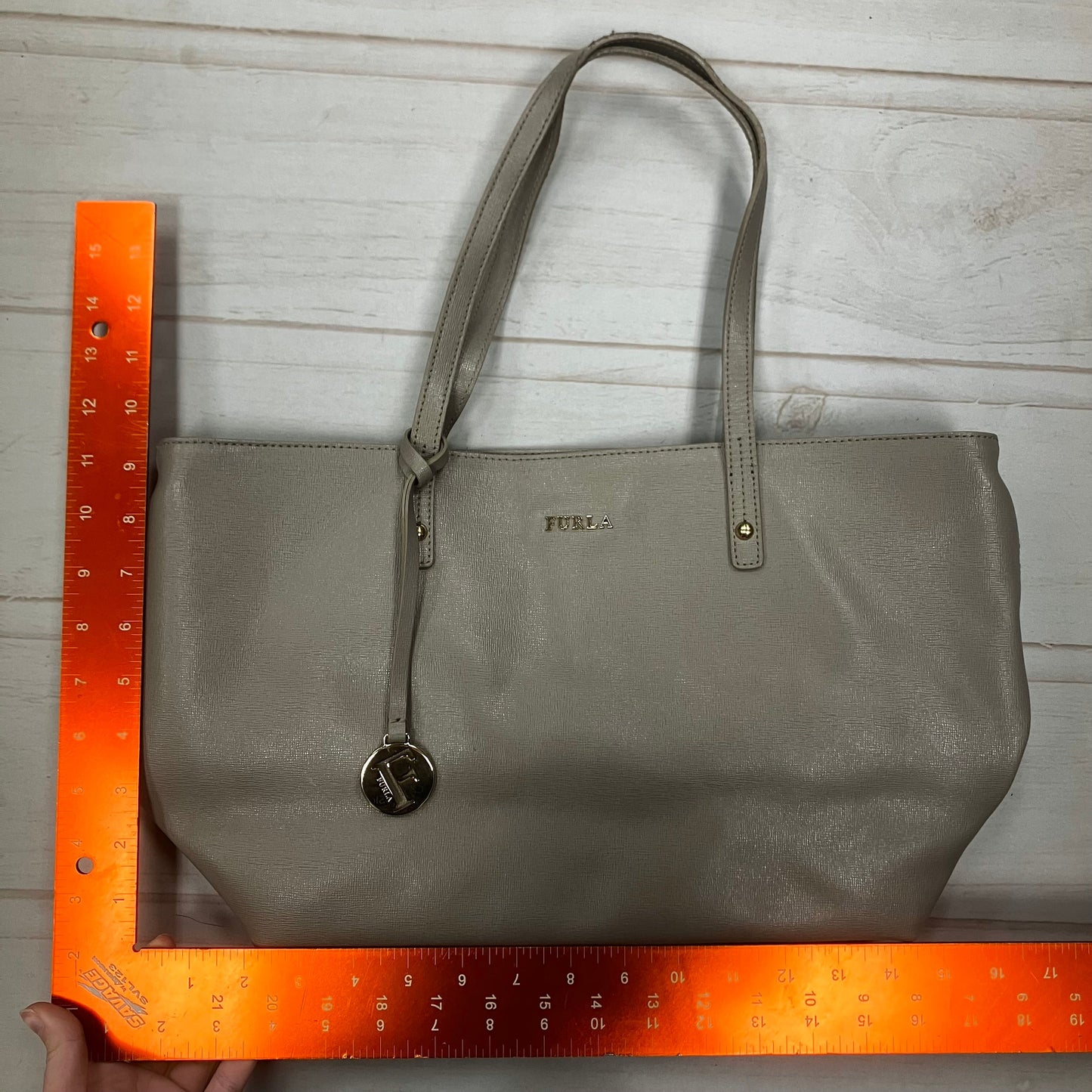 Handbag Designer By Furla, Size: Medium