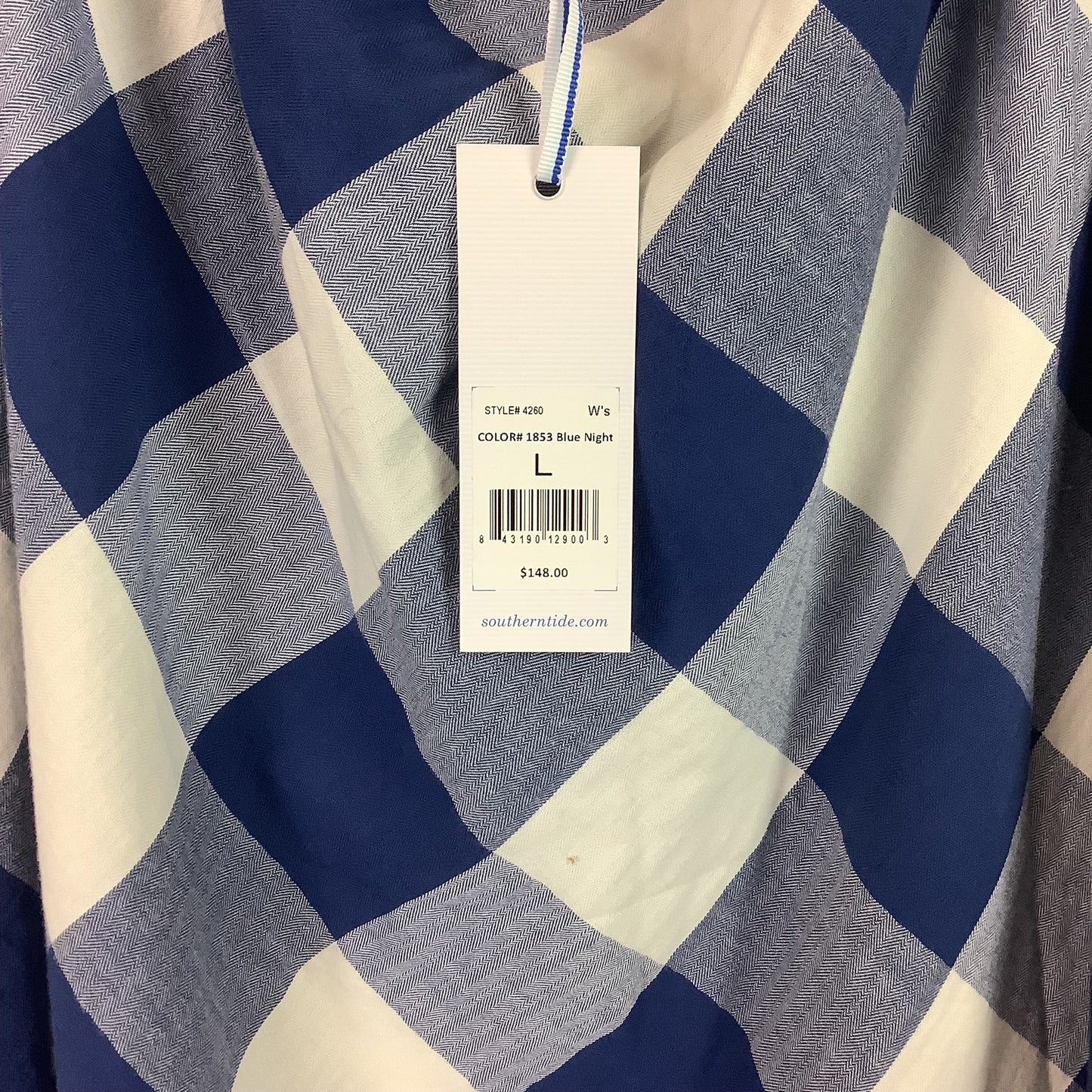 Dress Casual Midi By Southern Tide In Blue, Size: L