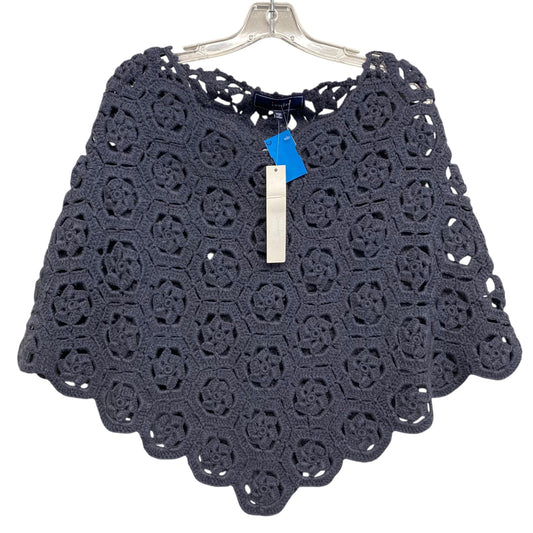 Poncho By Lumiere In Blue, Size:S
