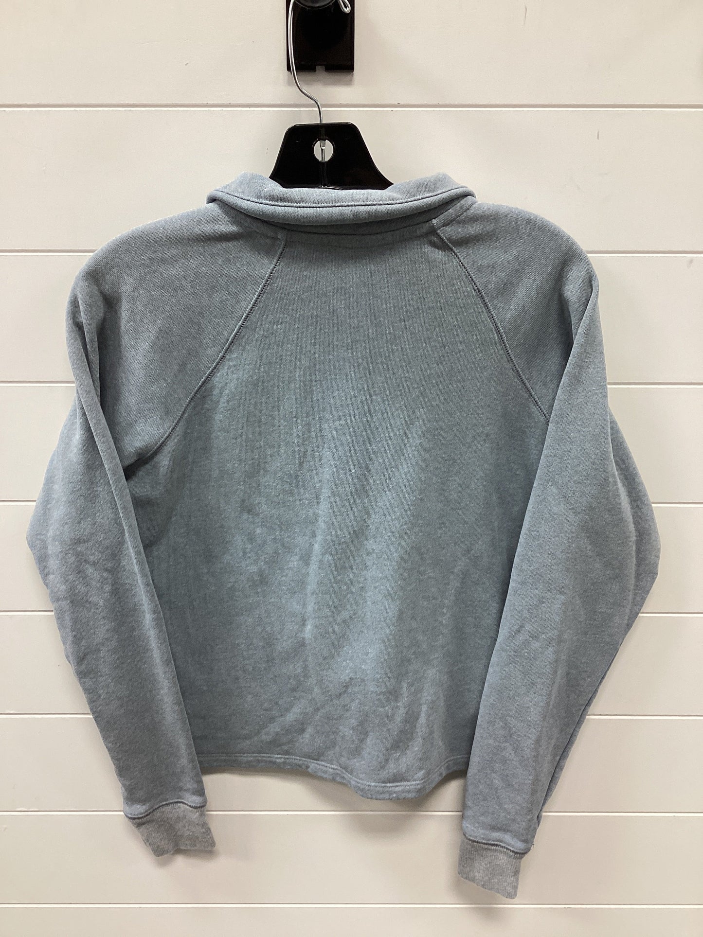 Athletic Top Ls Collar By Under Armour In Blue, Size:S