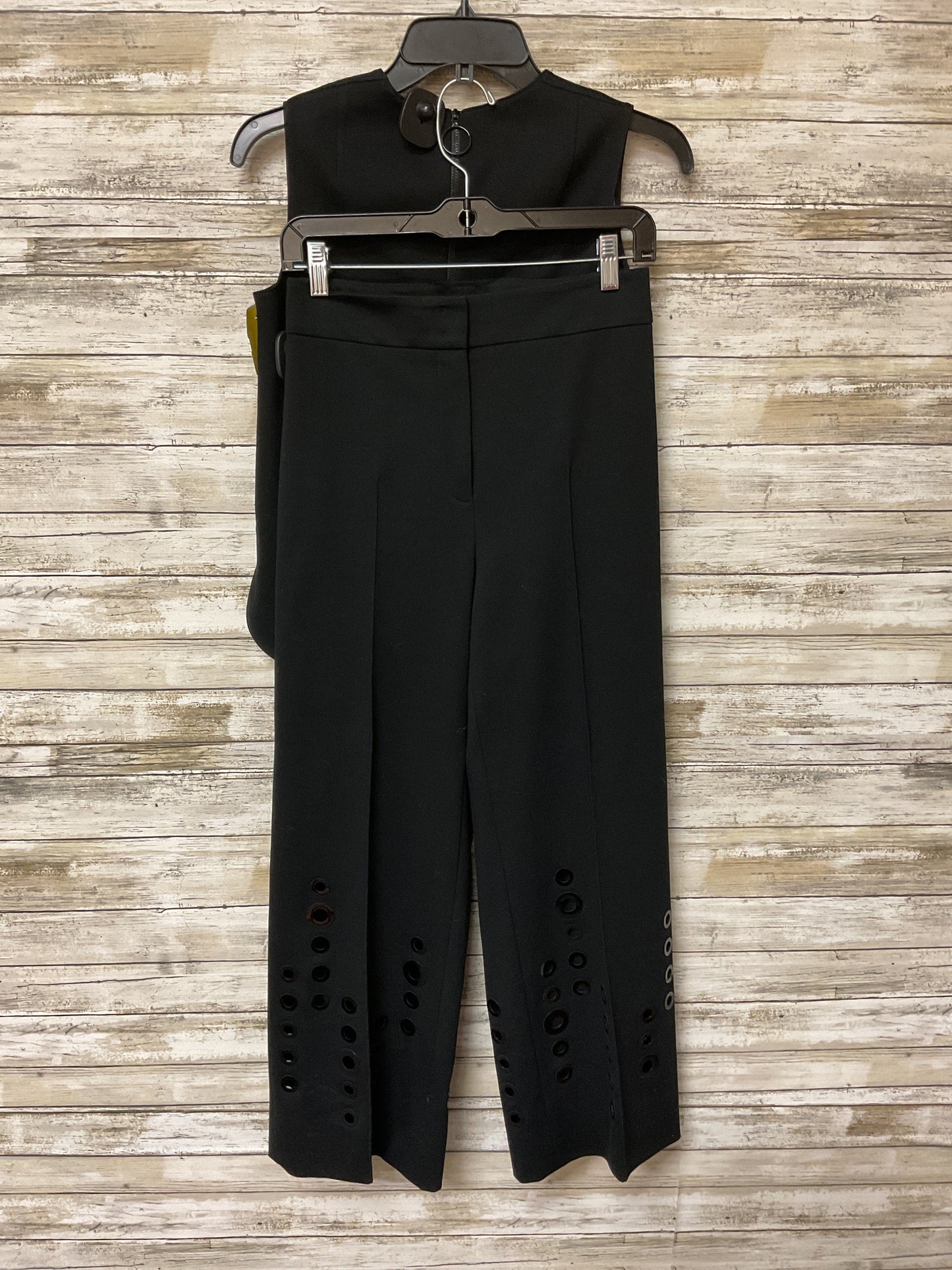 Pants Set 2Pc By Akris In Black, Size:2