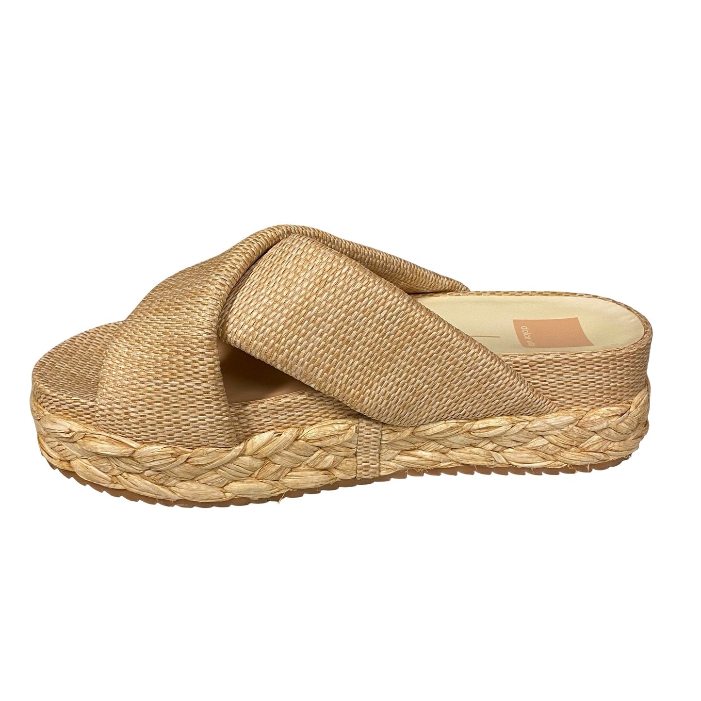 Sandals Heels Block By Dolce Vita In Tan, Size:8.5