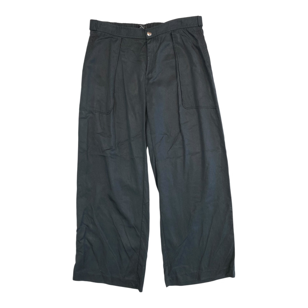 Pants Wide Leg By Banana Republic In Black, Size:L