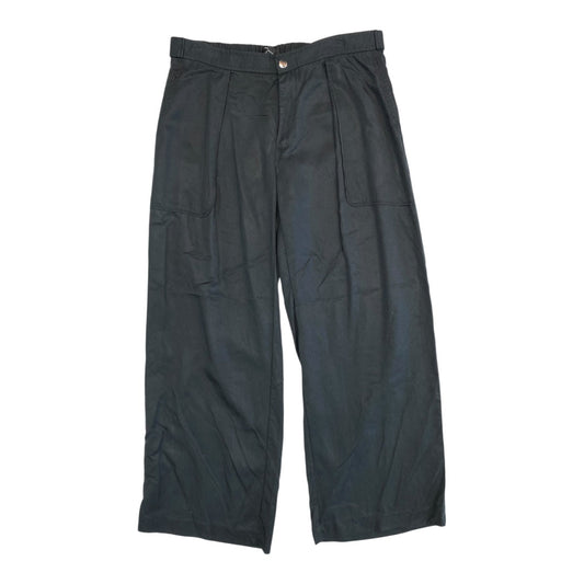 Pants Wide Leg By Banana Republic In Black, Size:L