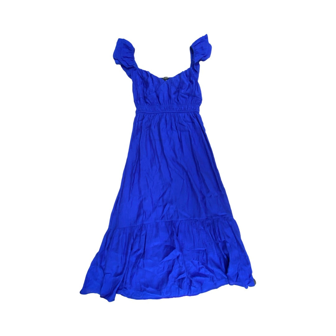 Dress Party Long By Blu Pepper In Blue, Size:M