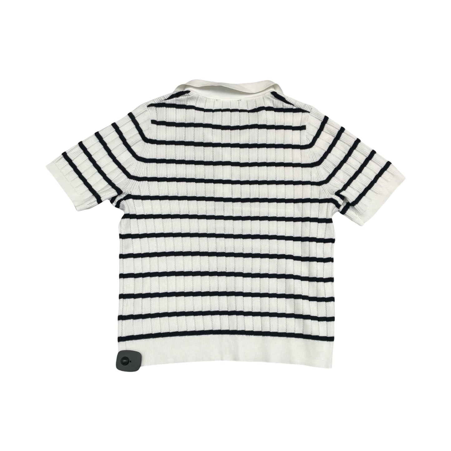 Sweater Ss By Adrianna Papell In Striped Pattern, Size:L