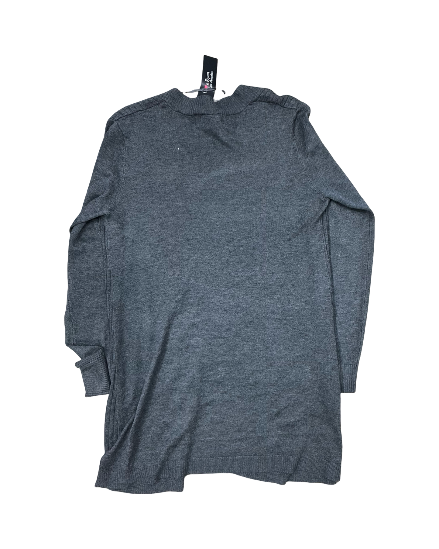 Cardigan By Clothes Mentor In Grey, Size:L