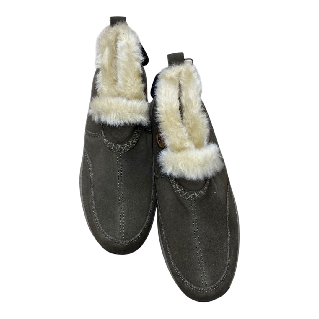 Boots Ankle Flats By Easy Spirit In Green, Size:5.5