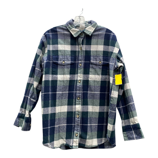 Top Ls By Natural Reflections In Blue & Green, Size:M