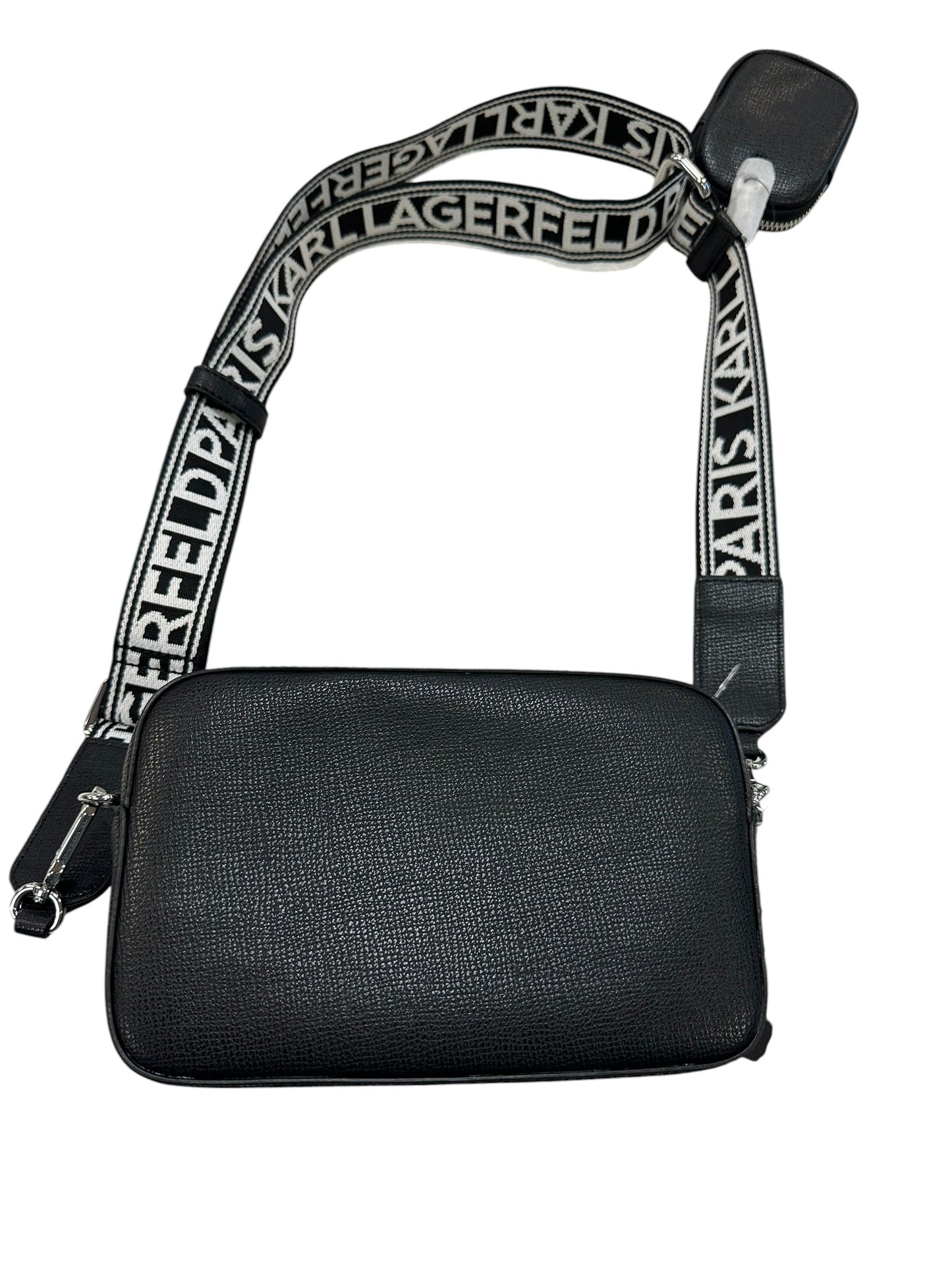 Belt Bag Designer By Karl Lagerfeld In Black, Size:Small