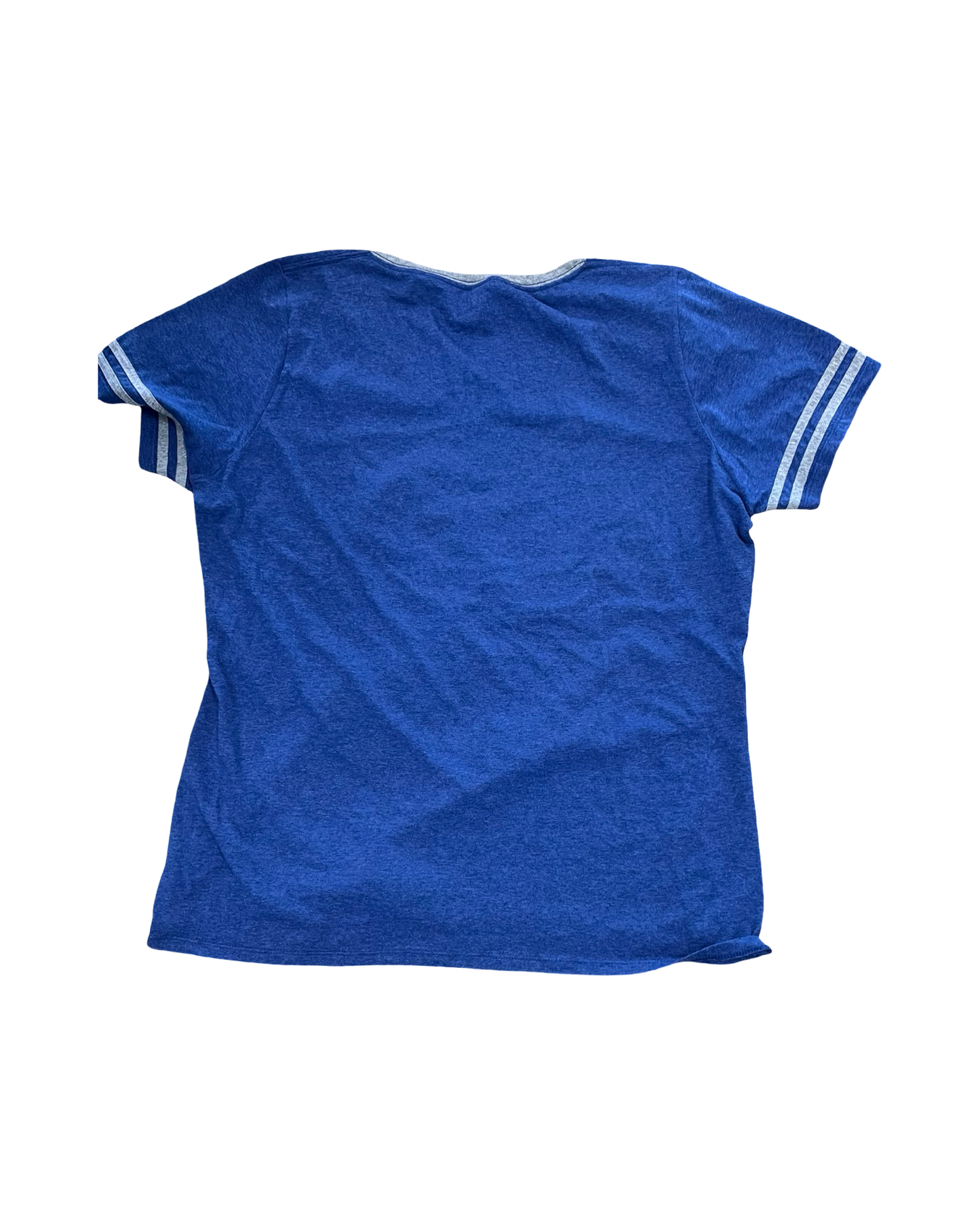 Top Ss By Jerzees In Blue, Size:2X