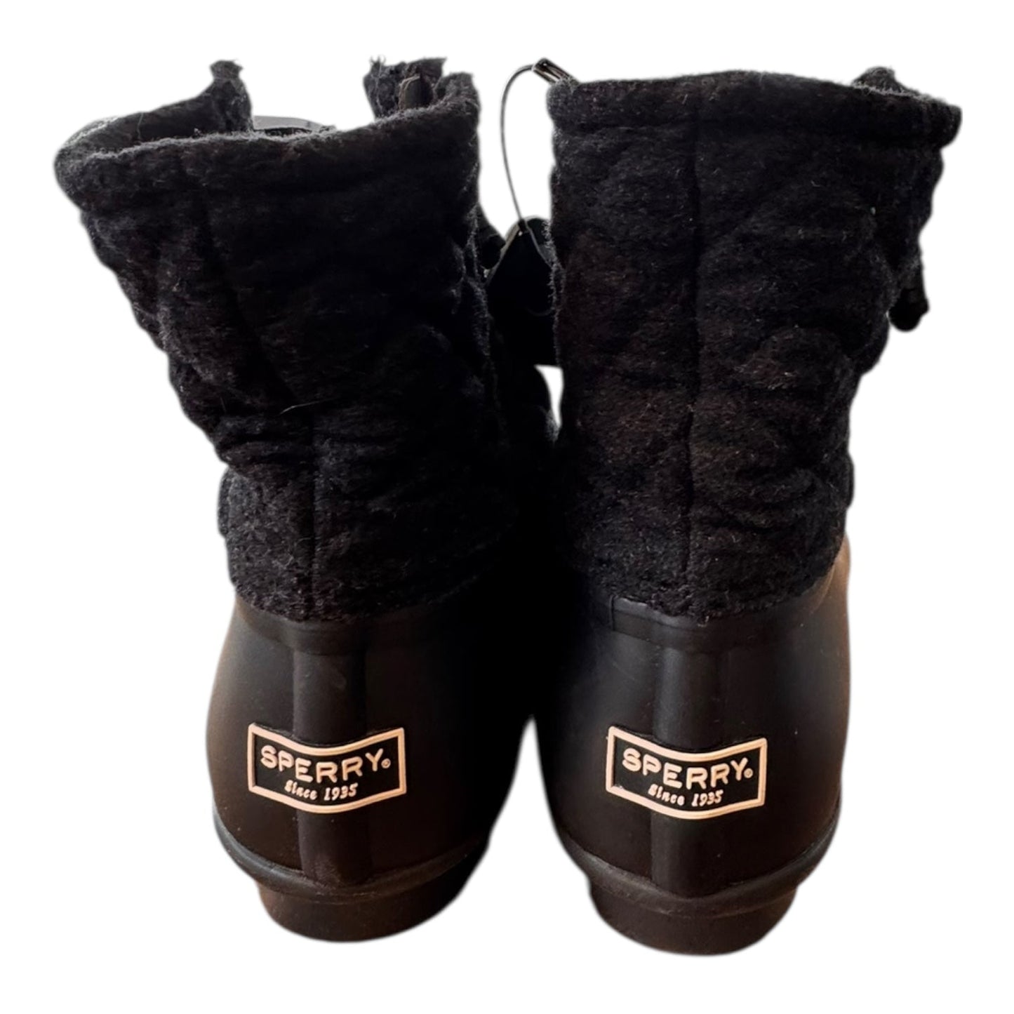 Boots Snow By Sperry In Black, Size:12