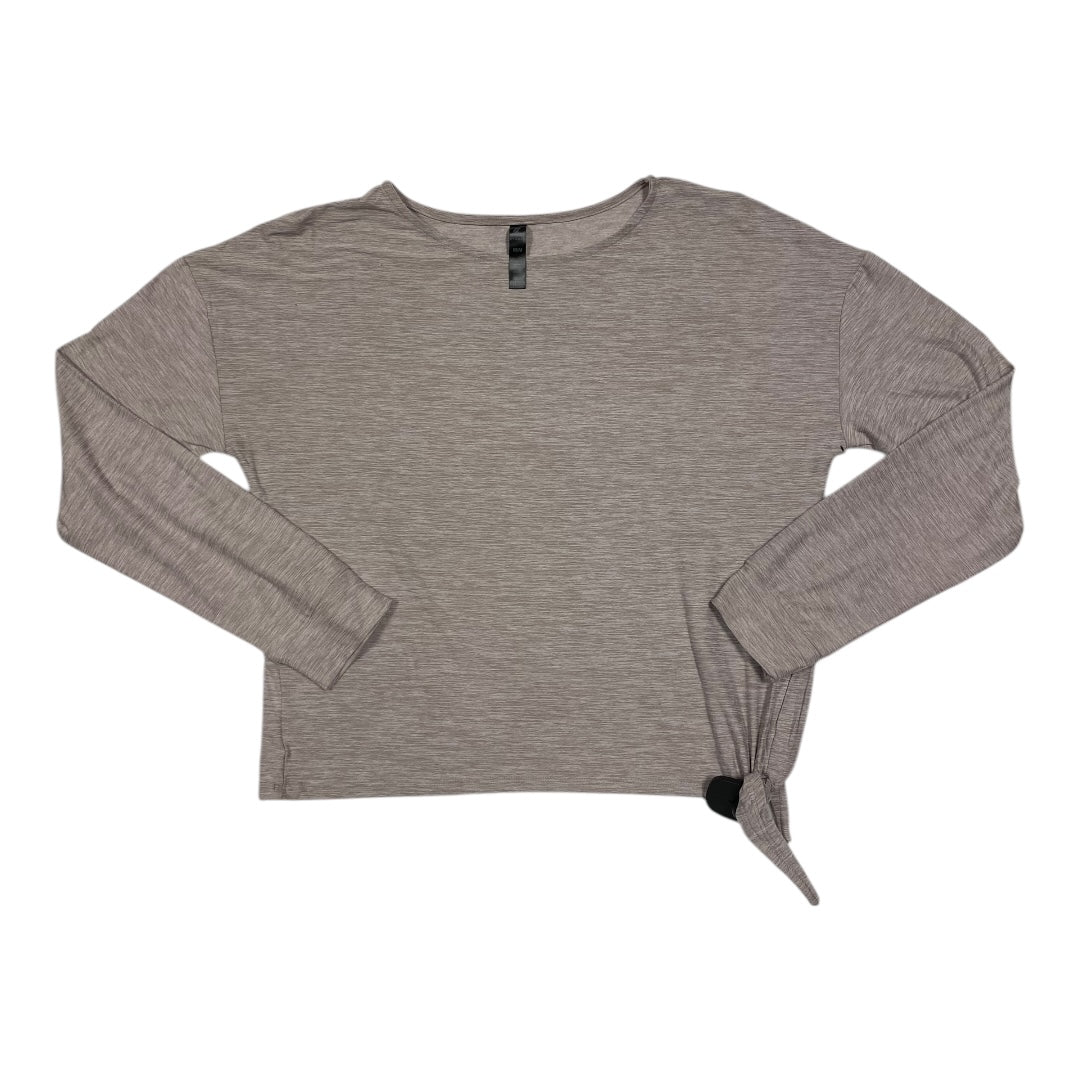 Athletic Top Ls Crewneck By Kyodan In Purple, Size:M