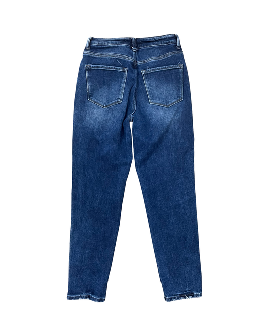 Jeans Skinny By Vervet In Blue Denim, Size:2