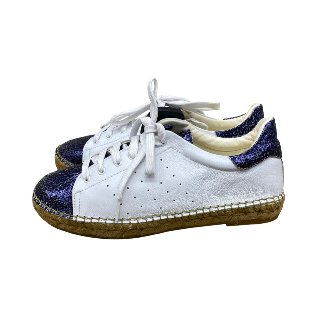 Shoes Sneakers By Cmc In Blue & White, Size:9