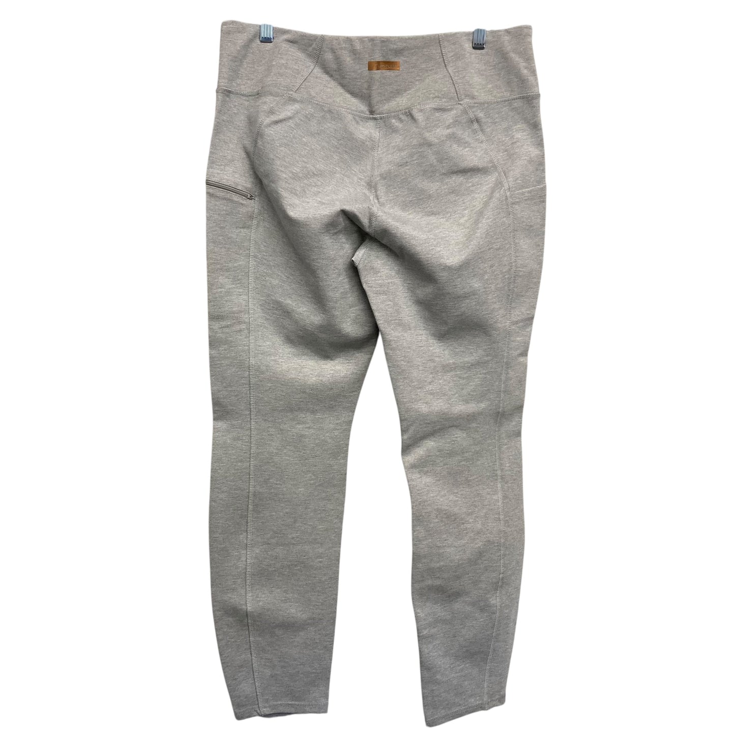 Athletic Leggings By Copper Fit In Grey, Size:Xl
