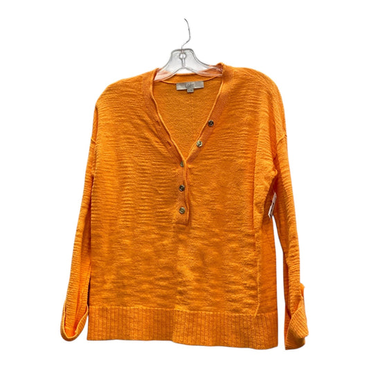 Sweater By Loft In Orange, Size:S