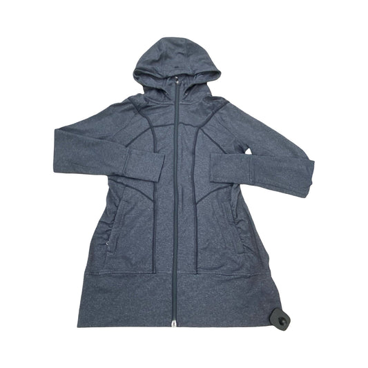 Athletic Jacket By Athleta In Grey, Size:M