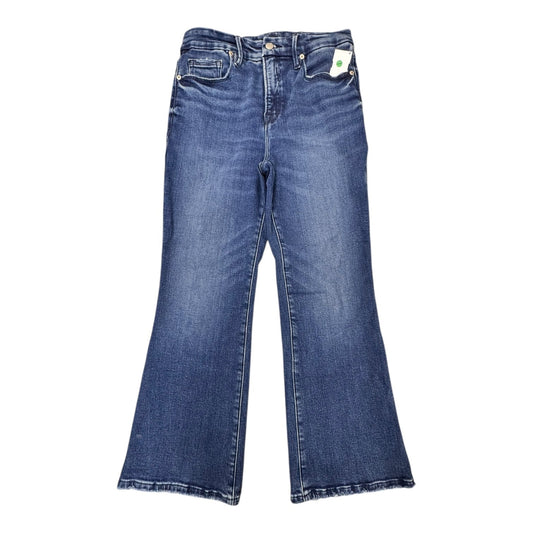 Jeans Flared By Good American In Blue, Size:8