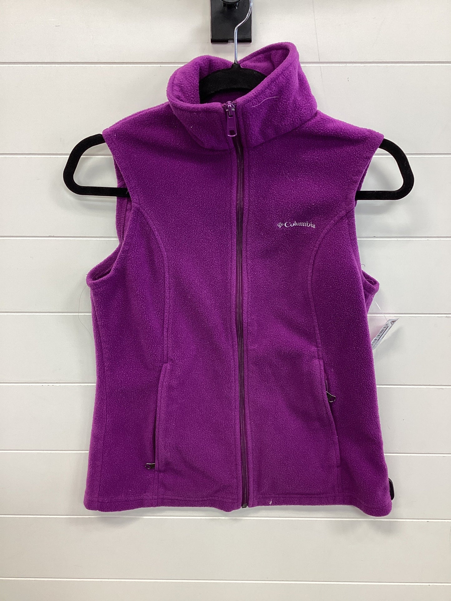 Vest Fleece By Columbia In Purple, Size:S