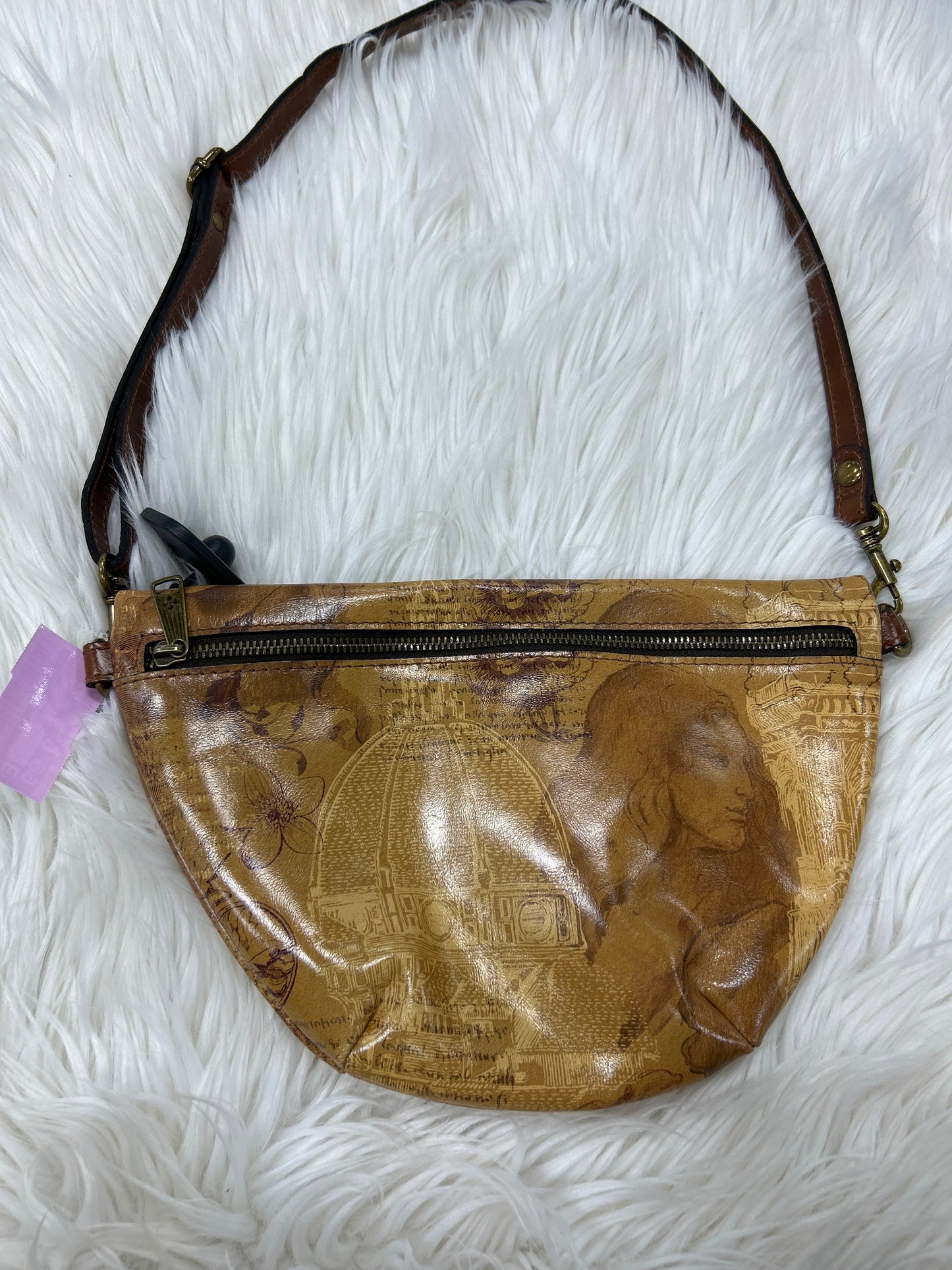 Belt Bag Designer By Patricia Nash In Tan, Size:Large