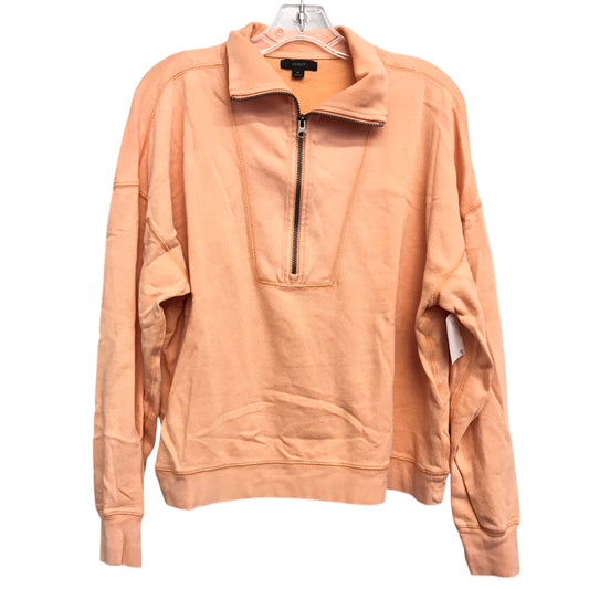 Top Ls By J. Crew In Orange, Size:M