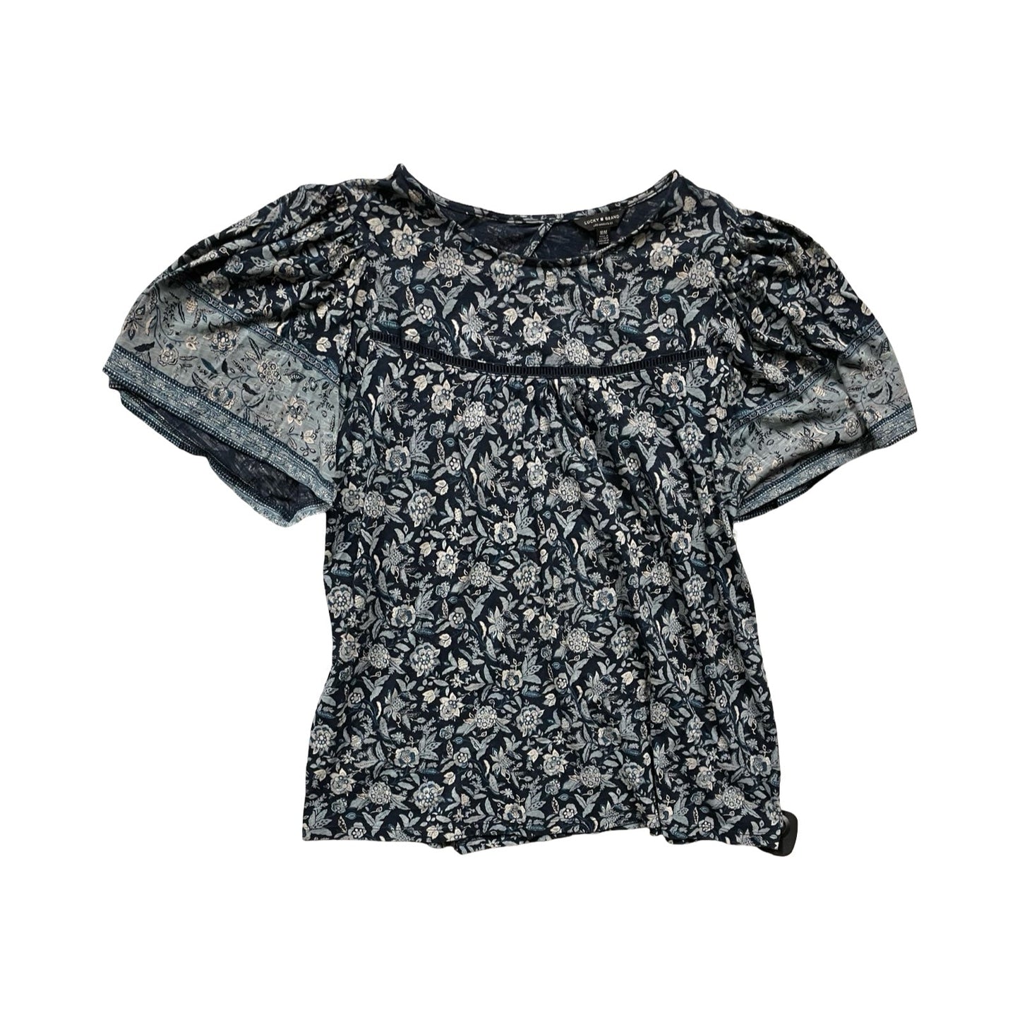 Top Ls By Madewell In Blue & White, Size:M