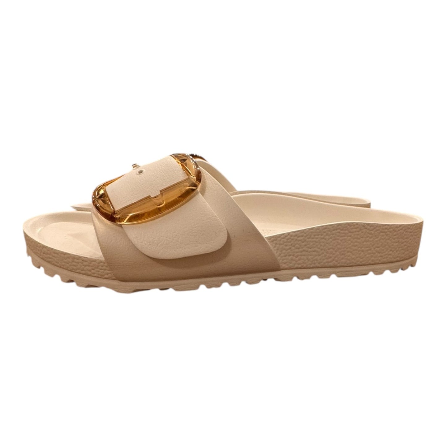 Sandals Designer By Birkenstock In Cream, Size:8