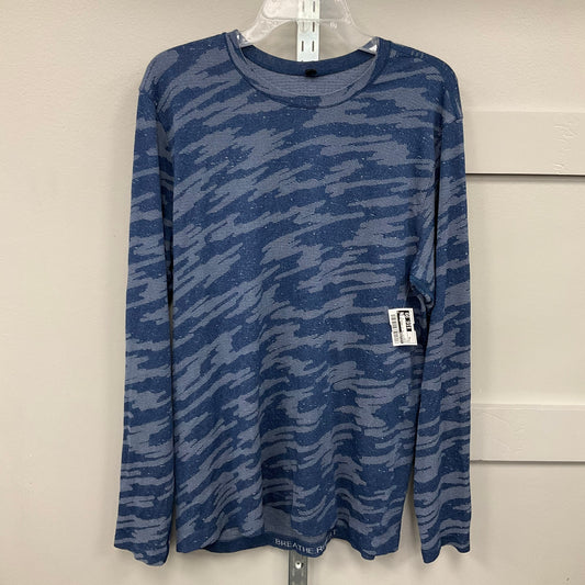 ATHLETIC TOP LS CREWNECK by LULULEMON In BLUE, Size: XL