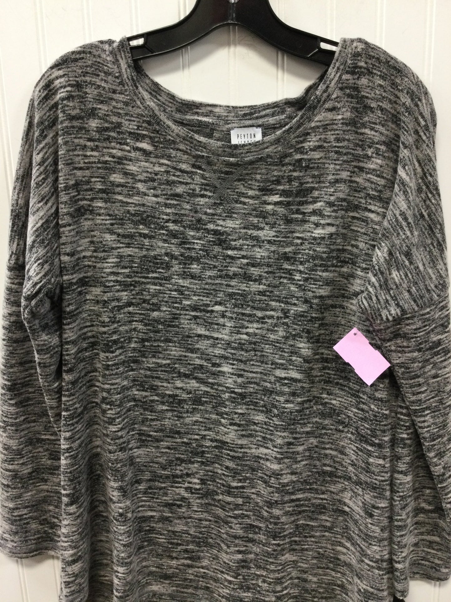 Top Ls By Peyton Jensen In Grey, Size:S