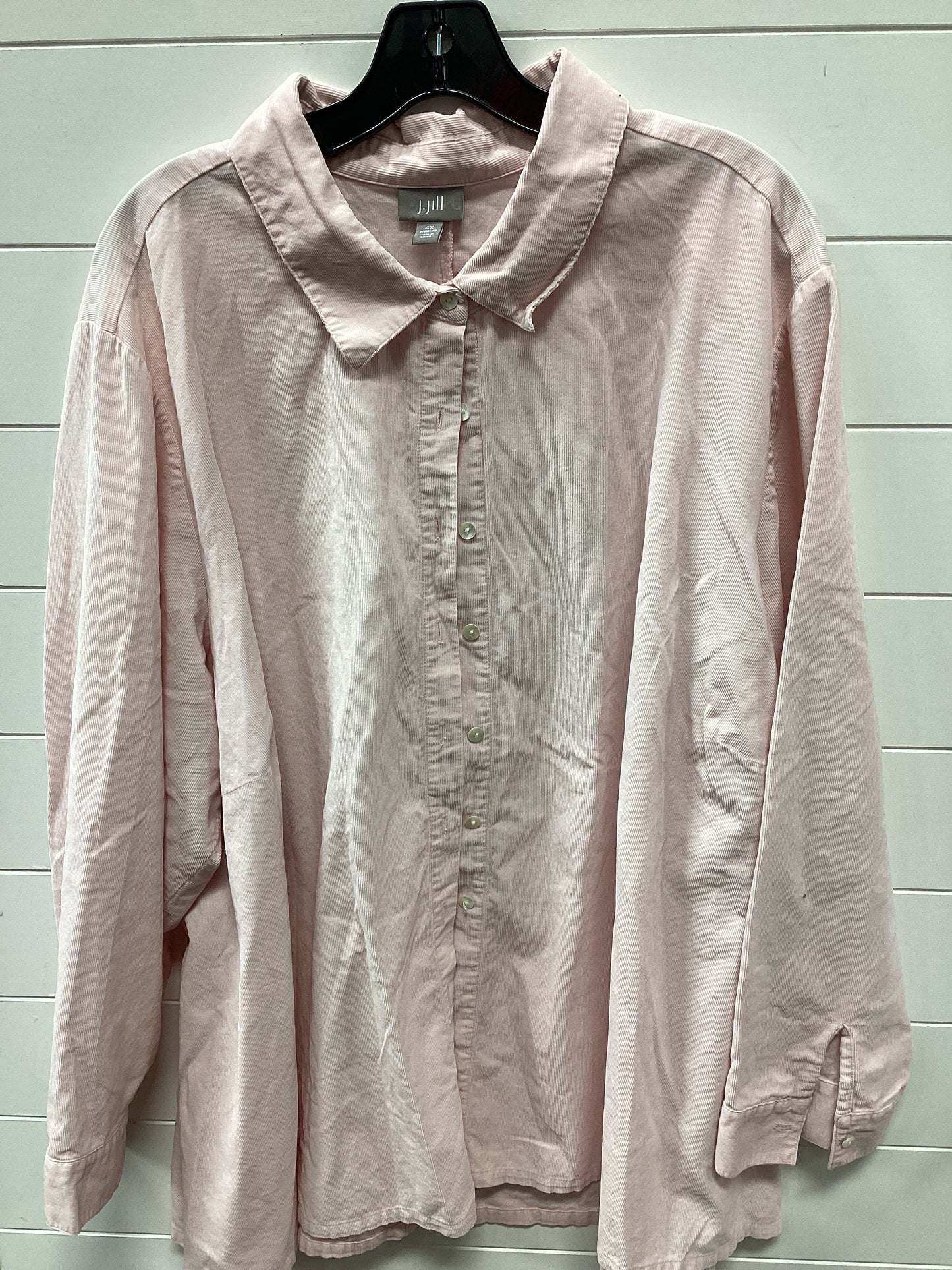 Top Ls By J. Jill In Pink, Size:4X
