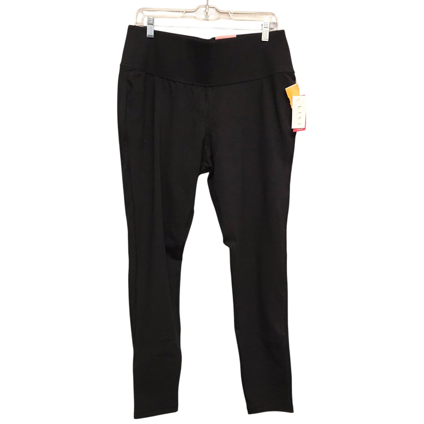 Athletic Pants By Livi Active In Black, Size:1X