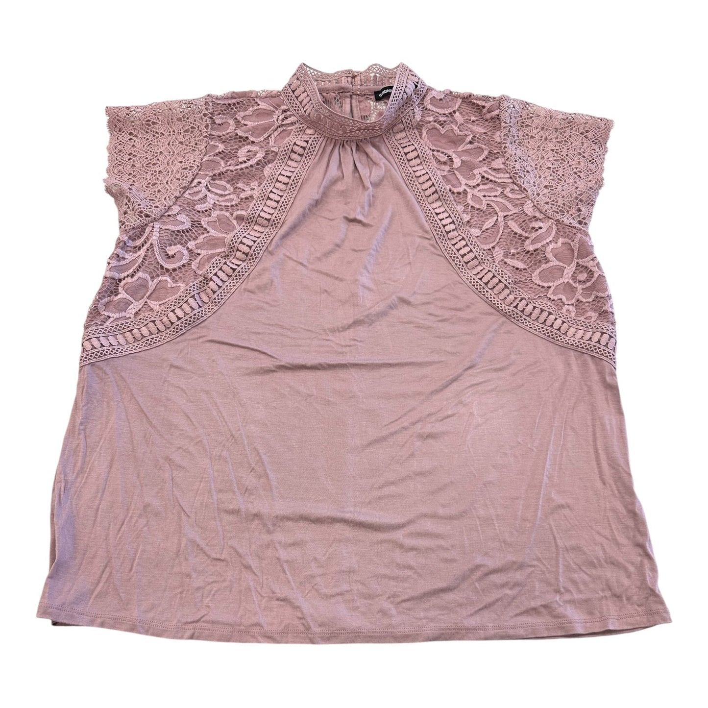 Top Ss By Cable And Gauge In Mauve, Size:L