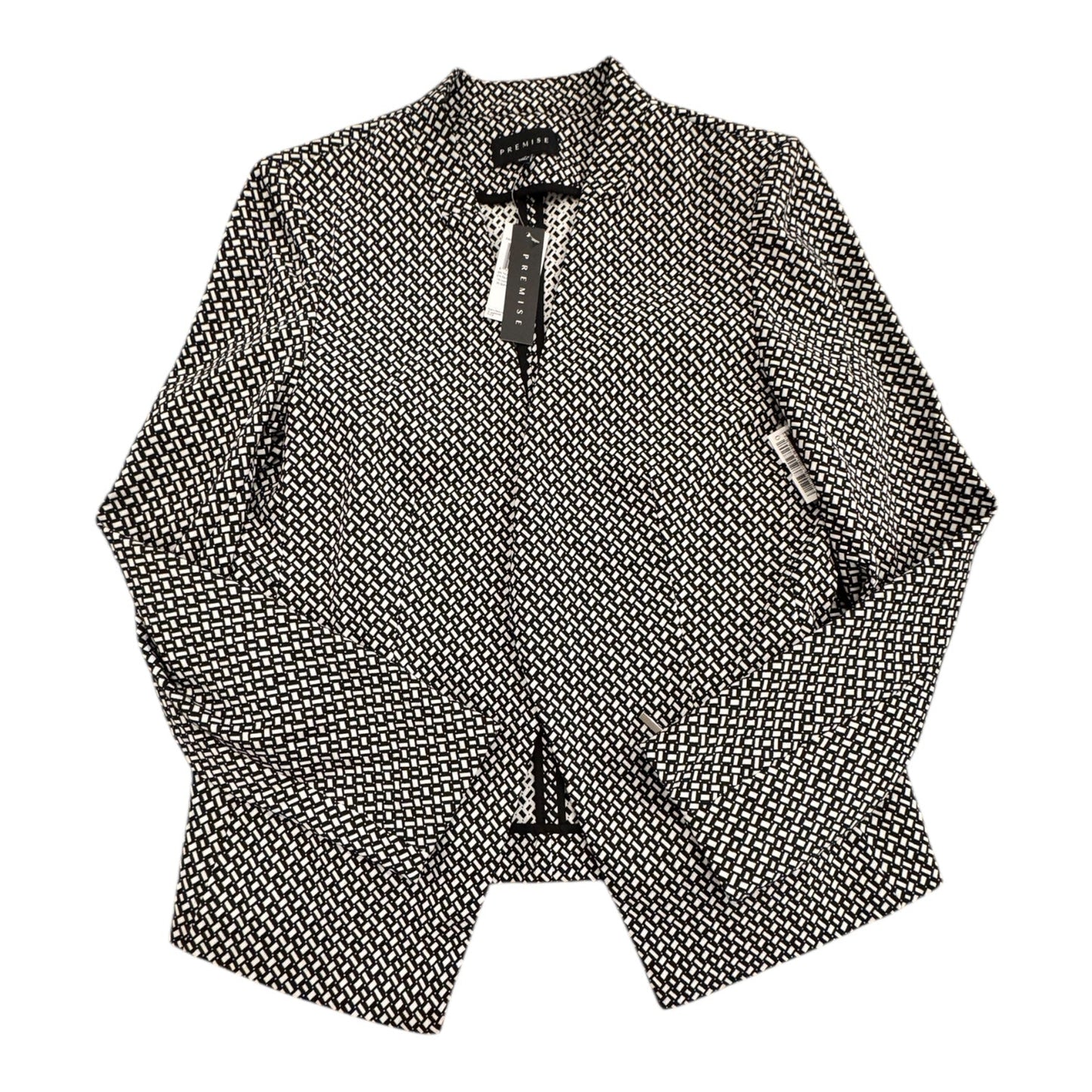 Blazer By Premise In Black & White, Size:14