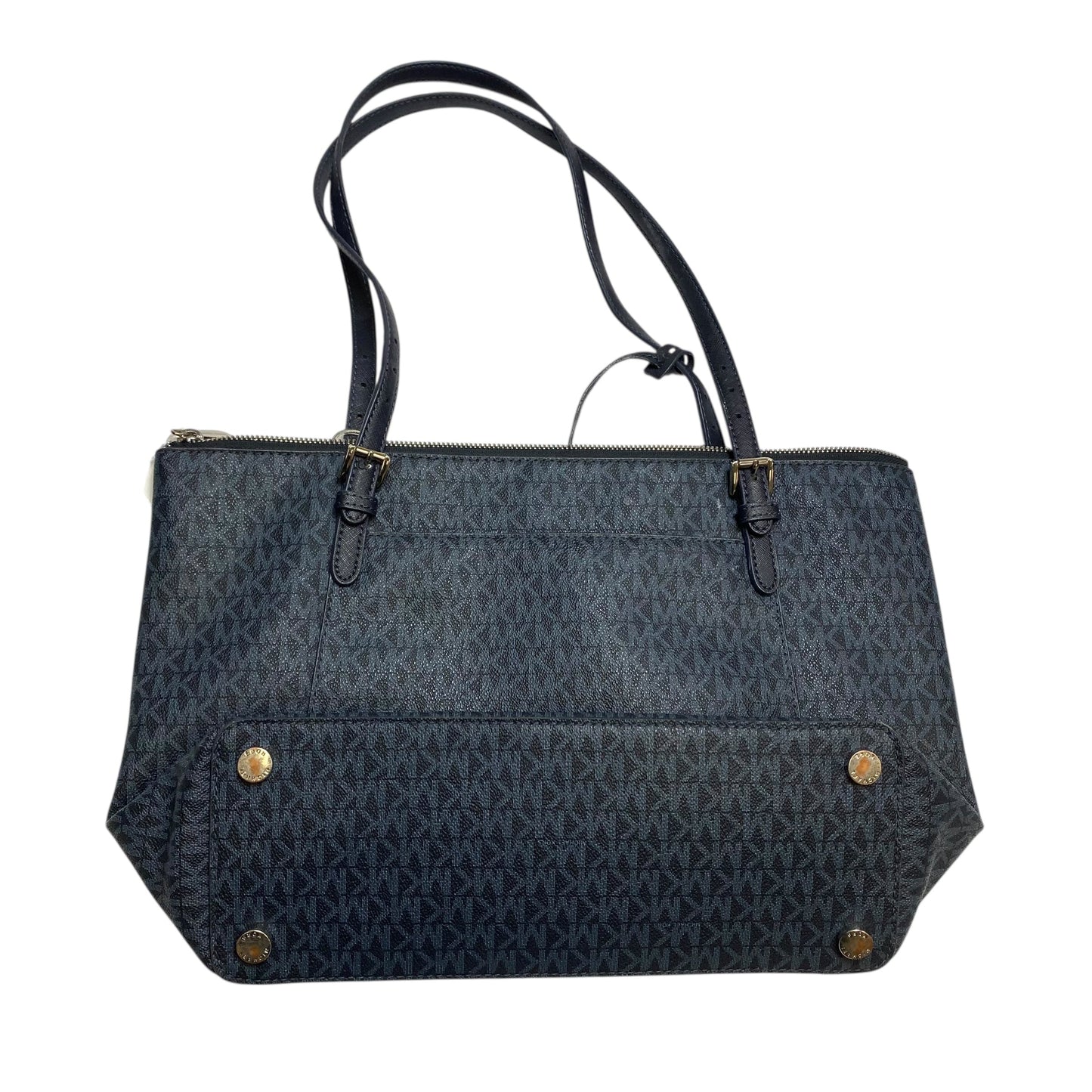 Handbag Designer By Michael Kors In Blue, Size:Large