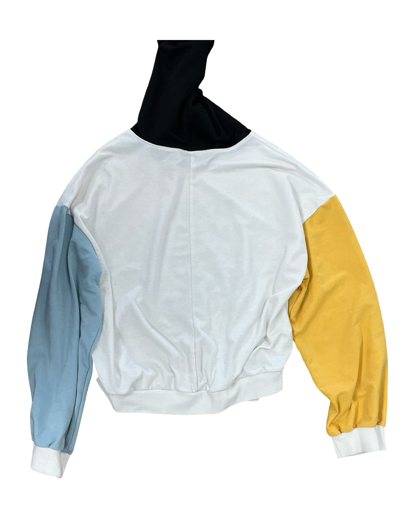 Sweatshirt Hoodie By Clothes Mentor In White, Size:M