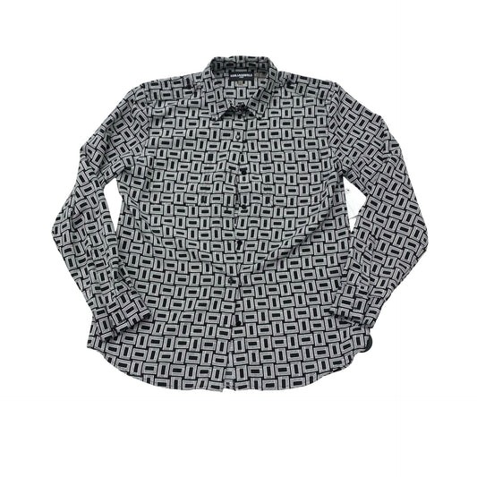 Top Ls Designer By Karl Lagerfeld In Black & White, Size:S