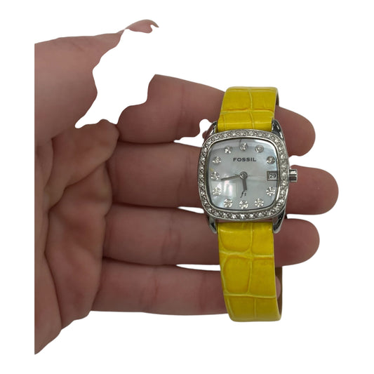 Watch By Fossil In Yellow