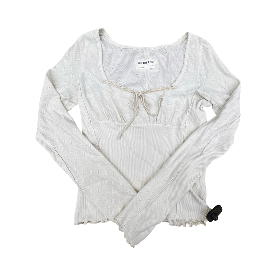 Top Ls By We The Free In Cream, Size:M
