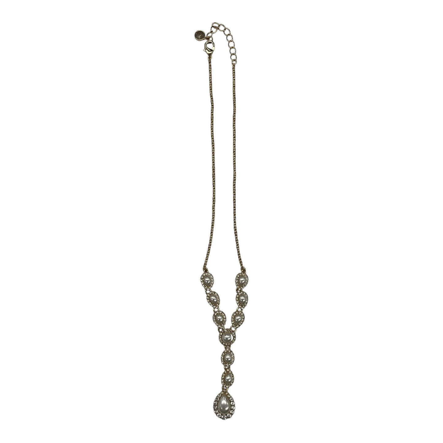 Necklace Lariat & Y-Drop By Charter Club In Gold