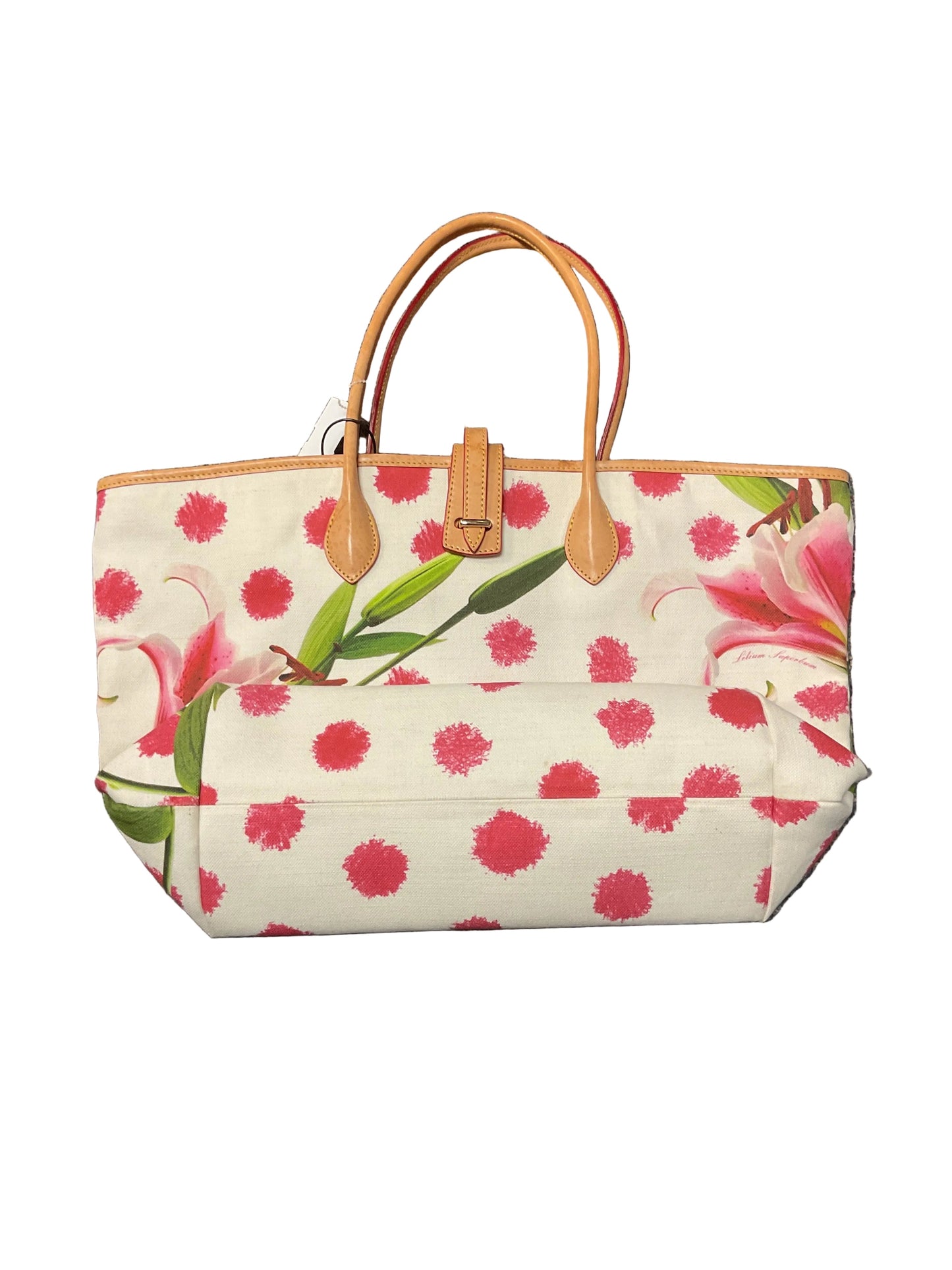 Tote Designer By Dooney And Bourke In Floral Print, Size:Large
