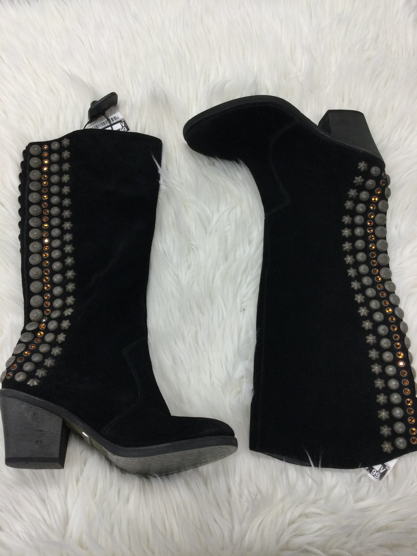 Boots Western By Sam Edelman In Black, Size:8