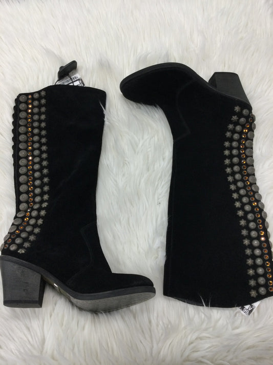Boots Western By Sam Edelman In Black, Size:8